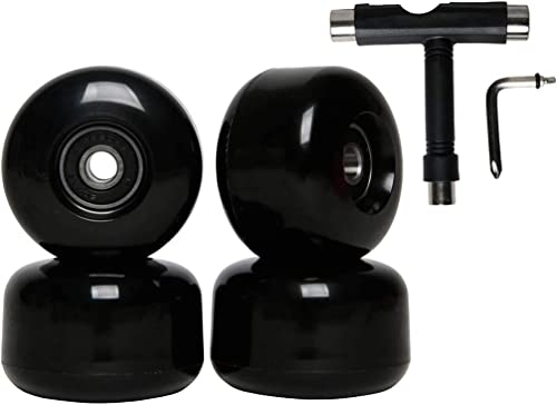 FREEDARE Rodas de skate com rolamentos 54 mm Rodas Ferramenta de Skate All-in-One T Tool Skate Grip