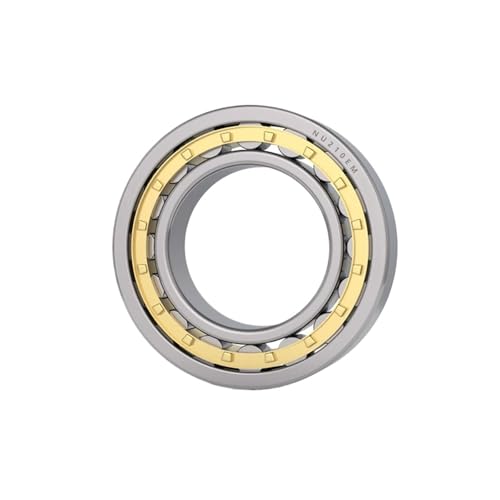 Roulement à rouleaux cylindrique NU211EM 1 pièce avec cage en laiton robuste