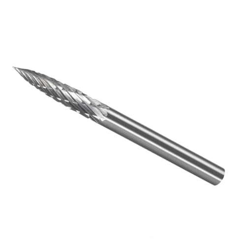 Fresa rotativa de carburo de tungsteno cono 3 mm miniatura 1