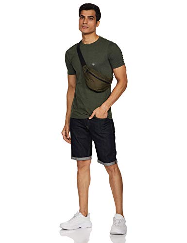 Image of Ruggers Men's Solid Slim Fit T-Shirt