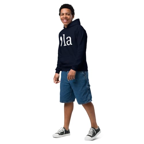 Comma La (Youth heavy blend hoodie) Kamala Harris Walz 2024 for kids boys or girls Election 20243