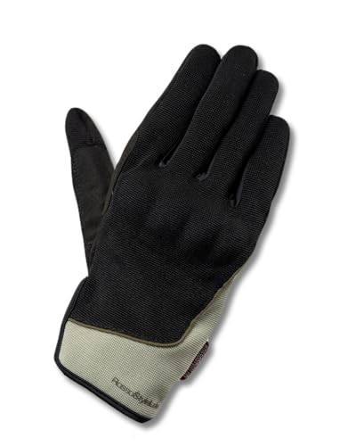 RossoStyleLab(ロッソスタイルラボ) バイク用 グローブ 春夏モデル プロテクションメッシュグローブ ブラック/ミント Mサイズ レディース RSG365