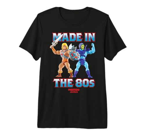 T-shirt Masters Of The Universe 80s premium pour homme passionné de culture pop