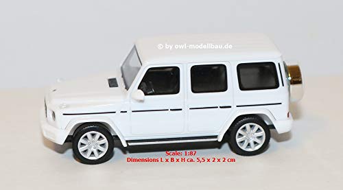 Preisvergleich Produktbild Herpa 420280 - Mercedes-Benz G-Model, polarweiß
