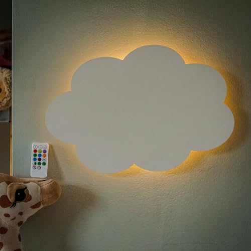 Luz de ambiente para habitación infantil que evita el miedo a la oscuridad con mando a distancia