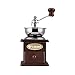 Produktbild Manuelle Kaffeemühle, umweltfreundliche Vintage-Stil Protokoll handgefertigte Mini-Kaffeemühle, geeignet für Familie/Wohnzimmer Dekoration/Küche oder als Hochzeits Verwandte und Freunde (Holzfarbe)