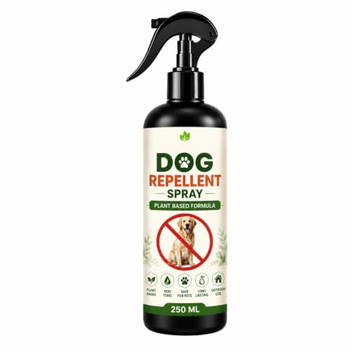 Image of Dog Repellent Outdoor | Dog Deterrent for Protect Yard, Plant, Lawn & Garden, Boundaries, Vehicles | Dog Pee & Poop Repellant | 250ML