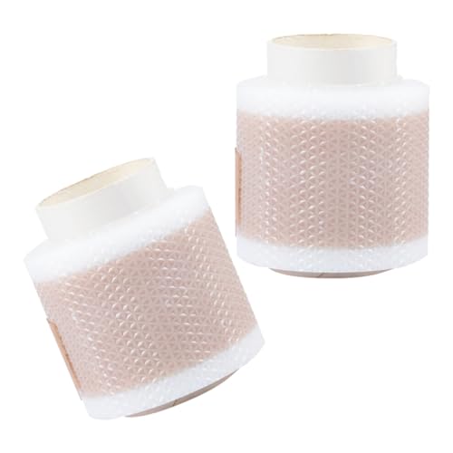 MUCKLILY Parches de Gel de Silicona Invisibles para Cicatrices Impermeables y Flexibles Tamaño 20Cm X 10Cm Pack de 2 Unidades para Cuidado de Heridas Quemaduras Aptos para Piel