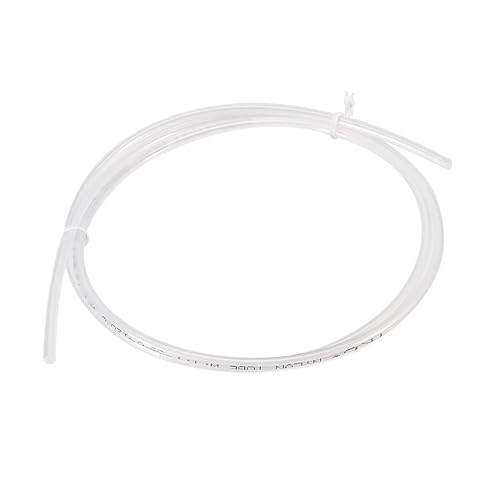 Miniatura 2 de uxcell Tubo neumático, 0.157 in (0.16 pulgadas) de diámetro exterior x 0.079 in (0.08 pulgadas) ID x 3.3 ft (3.28 pies) tubo de freno de aire de