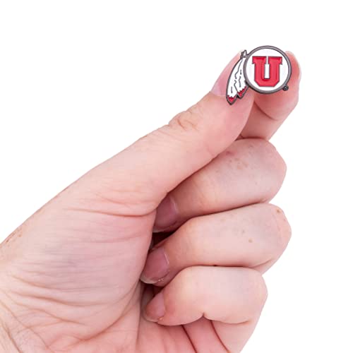 Image of Desert Cactus University of Utah Lapel Pin UTAH Utes Made of Metal for Formal Wear, Bag and Hat Jewelry, and Tie Tack (Pin 2)