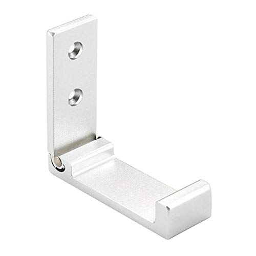 NSDD Gancho de pared plegable, soporte para auriculares, gancho de pared para auriculares, gancho de pared de aleación de aluminio Cover