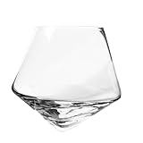 Weinglas ohne, transparenter Kristall-Trinkbecher für Champagner, Whiskey...