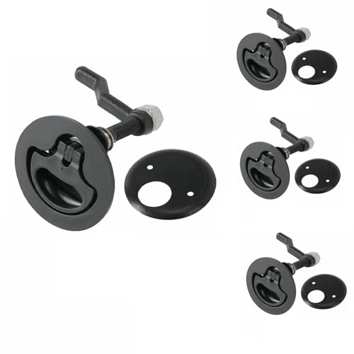 Thorn Boat Cam Latch Nylon Hatch Pull with Back Plate and Fasteners 4pcs