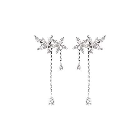 Amazon 18kピアス レディース 人気 桜 花 金属 アレルギー対応 ロング 揺れる 2way 3a級 ジルコン925シルバー 結婚式キフトケース付き ネックレス 通販 Amazon 18kピアス レディース 人気 桜 花 金属 アレルギー対応 ロング 揺れる 2way 3a級 ジルコン925シルバー 結婚式キフトケース付き ネックレス 通販