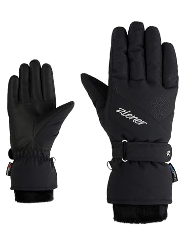 Gants de ski femme Ziener chauds gants de sports d'hiver imperméables