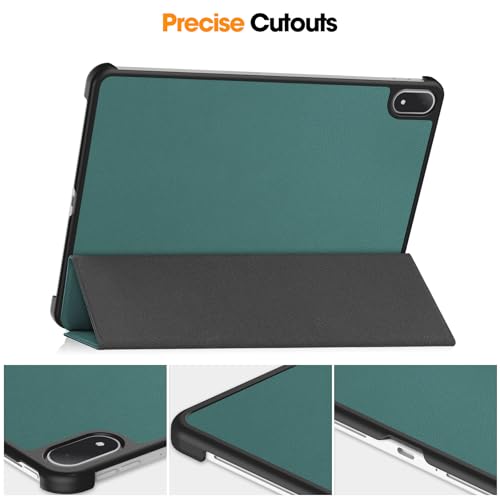 Image of ProElite Case Cover for OnePlus Pad 3 13.2 inch 2025 Case, Slim Trifold Flip case Cover for OnePlus Pad 3 13.2 inch 2025 Case Tablet [Auto Sleep Wake Feature], Dark Green
