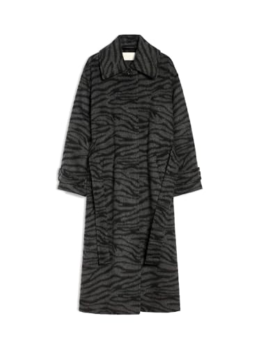 Manteaux gris veste longue femme Iblues taille 38 style chaud