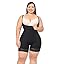 Blk + Shapewear W/ Straps & Lateral Zipper