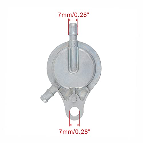 Grifo de combustible de 6mm para restaurar el paso de gasolina en go kart 3