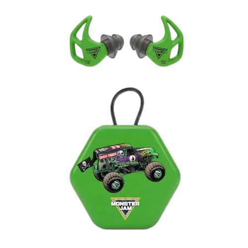 AXIL Monster JAM X20 Earplugs Dual Noise Ear Protection Grave Digger