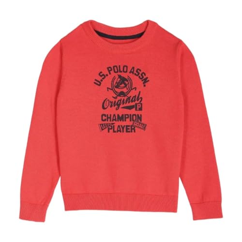 Image of U.S. POLO ASSN. Boys Cotton Turtle Neck Sweater
