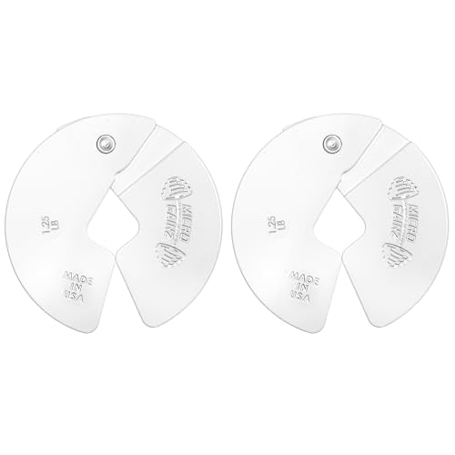 Image of Micro Gainz 1.25LB Dumbbell Fractional Weight Plates, 2-Piece