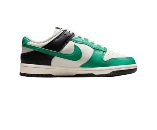 Nike Dunk Low Womens Casual Shoes (IB4363-133, White/Green)2