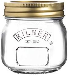 Kilner Preserve, Jam, Chutney Jar, 0.25L, 0.25 Litre