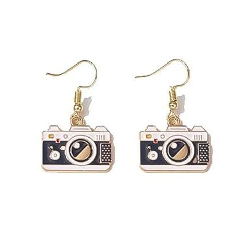 70s 80s Camera Earrings