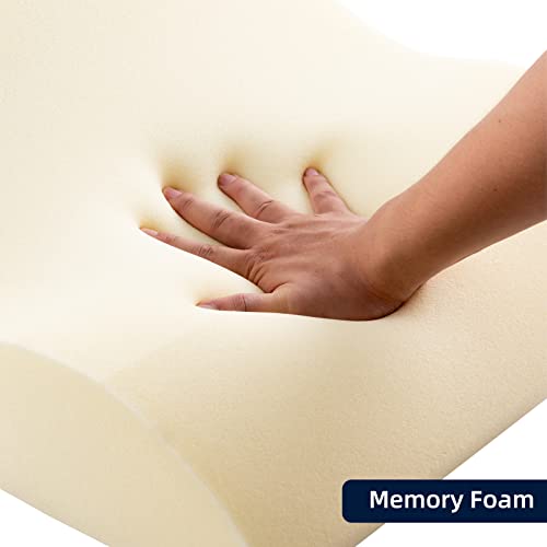 NOFFA Lesekissen für Bett und Sofa - Memory Schaum Keilkissen - Ergonomisches Rückenlehne Kopfkissen - Perfekt für Rückenunterstützung beim Entspannen, Spielen, Lesen oder Fernsehen - Image 6