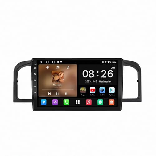 Radio coche Bluetooth 2 DIN compatible con Toyota Avensis 2008-2015 y navegador GPS 4G+64G
