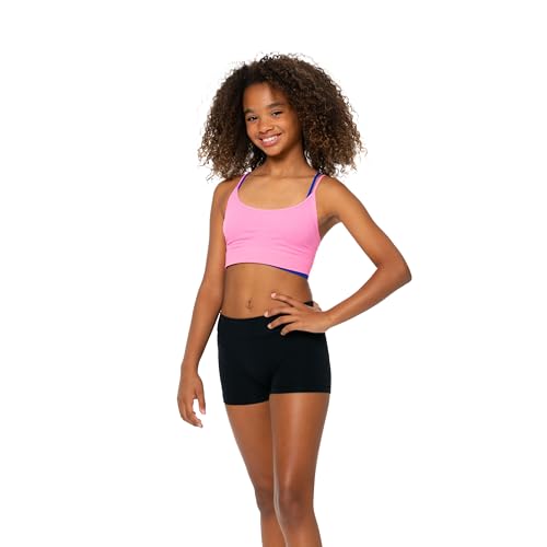 Girls Boy Shorts Anti Chafing All Purpose Athletic Boyshort Perfect for Dance Gym (For Ages Girls 10-14)3