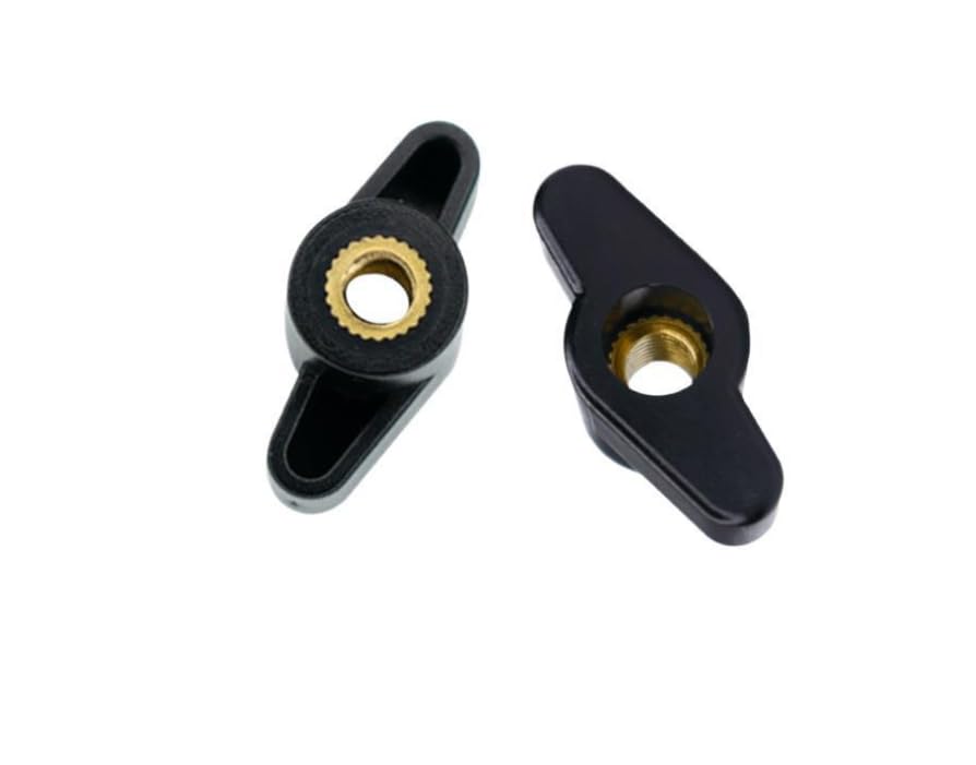 Through Hole T Knobs Hand Screw Nut T-Plastic Handle Nut