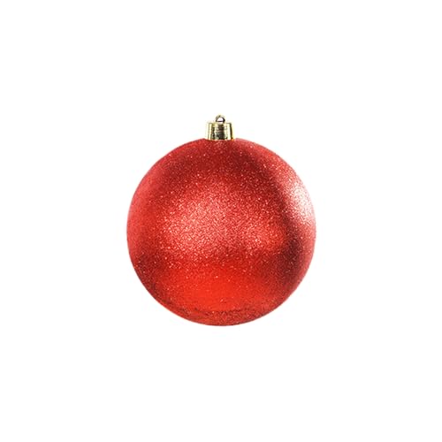 XXL Weihnachtskugeln 15 cm Bruchfest Kunststoff – Große Glänzende...