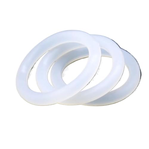 Joint torique blanc OD 17mm haute étanchéité en caoutchouc flexible contre les fuites d'eau