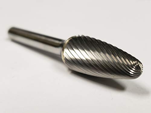 Fresa RedLine Tools Carburo punta redonda forma árbol miniatura 1