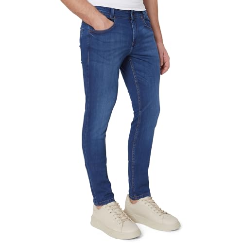 Image of MUFTI Mens Skinny Fit Jeans