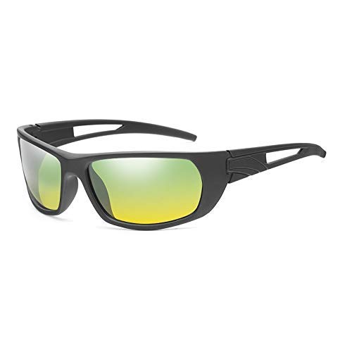 XINGYU Polaryzacyjne okulary przeciwsłoneczne dzień noc dla mężczyzn kobiet okulary sportowe okulary przeciwsłoneczne UV400 kierowca noc jazda okulary przeciwsłoneczne zielone