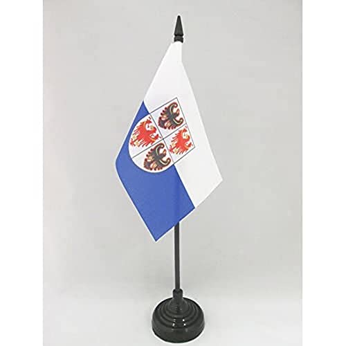 AZ FLAG Bandiera Da Tavolo Trentino-Alto Adige 15X10Cm - Piccola