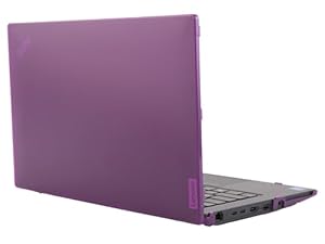mCover case ONLY Compatible for 2022-2024 14" Lenovo ThinkPad L14 Gen 3 | Gen 4 Series Windows Notebook Computers (NOT Fitting Any Other Models)- Purple