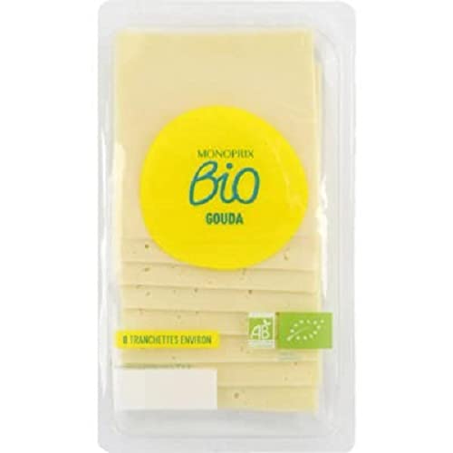 Monoprix Bio Gouda en tranches bio - Les 8 tranches, 200g