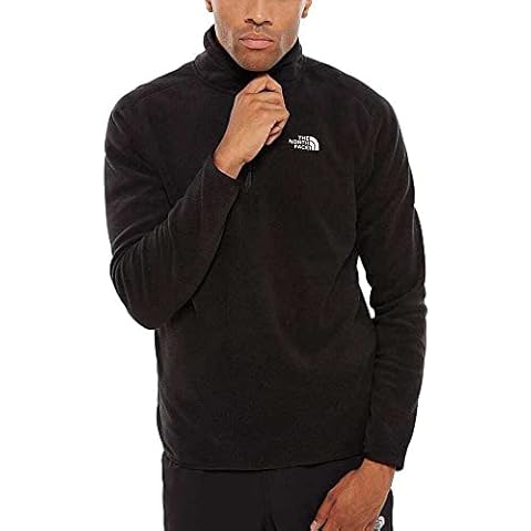 THE NORTH FACE 100 Glacier Sudadera, TNF Black, Large para Hombre Cover