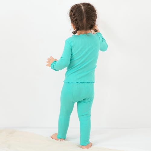 Image of pureborn Baby Pajamas Set Toddler Snug Fit Cotton Sleepwear 2pcs 12M-7Y