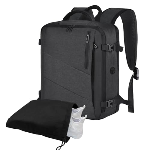 Leyrica Handgepäck Rucksack 45x36x20 für Easyjet, Reiserucksack Tasche Wasserdichter Flugzeug...