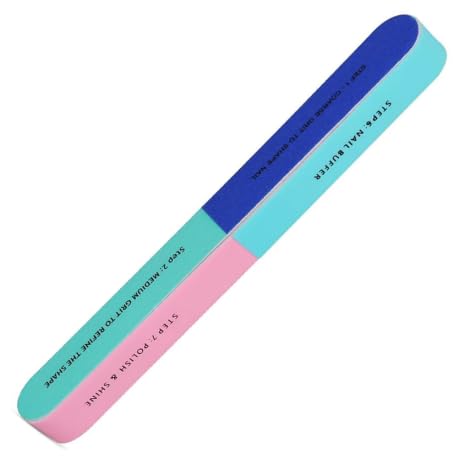 7-Step Nail Buffer Block, Multi-Colour, Polish and Shine, Shape and Refine, Nail filler-image-20