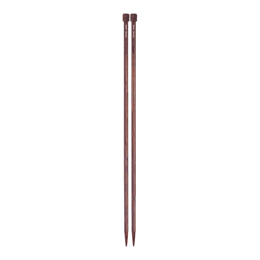 Pony Perfect Wooden Single Point Needles 40cm 7.5mm - 1pc