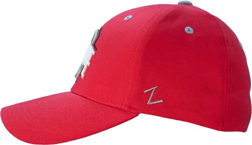 ZHATS NCAA Mens Stretch Fitted Hat Team Color