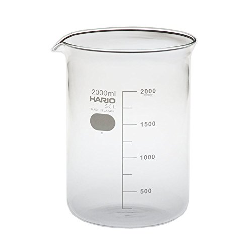 HARIO B-2L-H32 Beaker, 6.8 fl oz (2,000 ml), Made in Japan