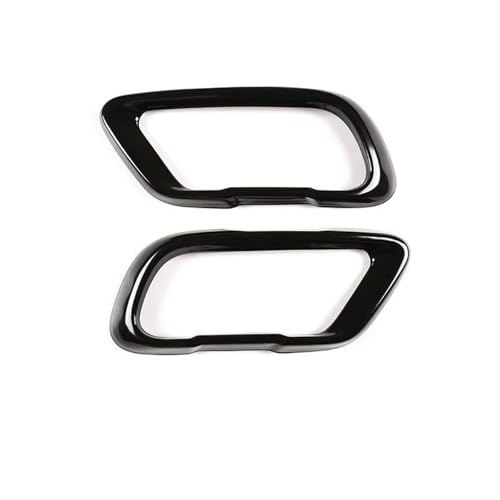 Tubo de escape coche para X6 silenciador sin manchas acabado negro 2019-2025