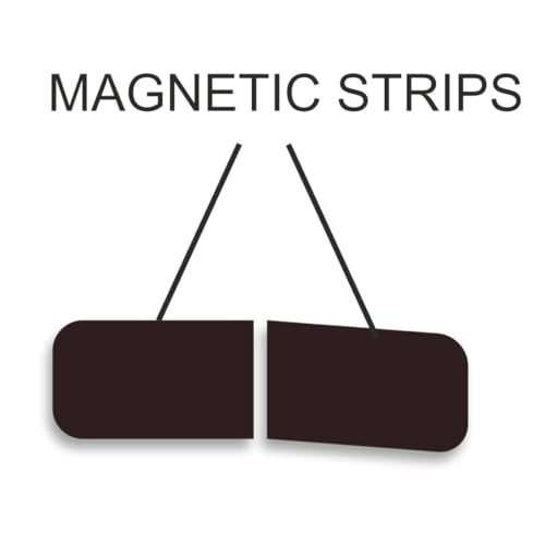 Image of Zesta Magnetic Bookmark Set of 7 | Aesthetic Book Mark for Reading | Cute Anime Bookmarks for Kids, Students | Book Accessories for Novels, Gifts for Readers (Death Note, Medium (9X2.5 Cms))